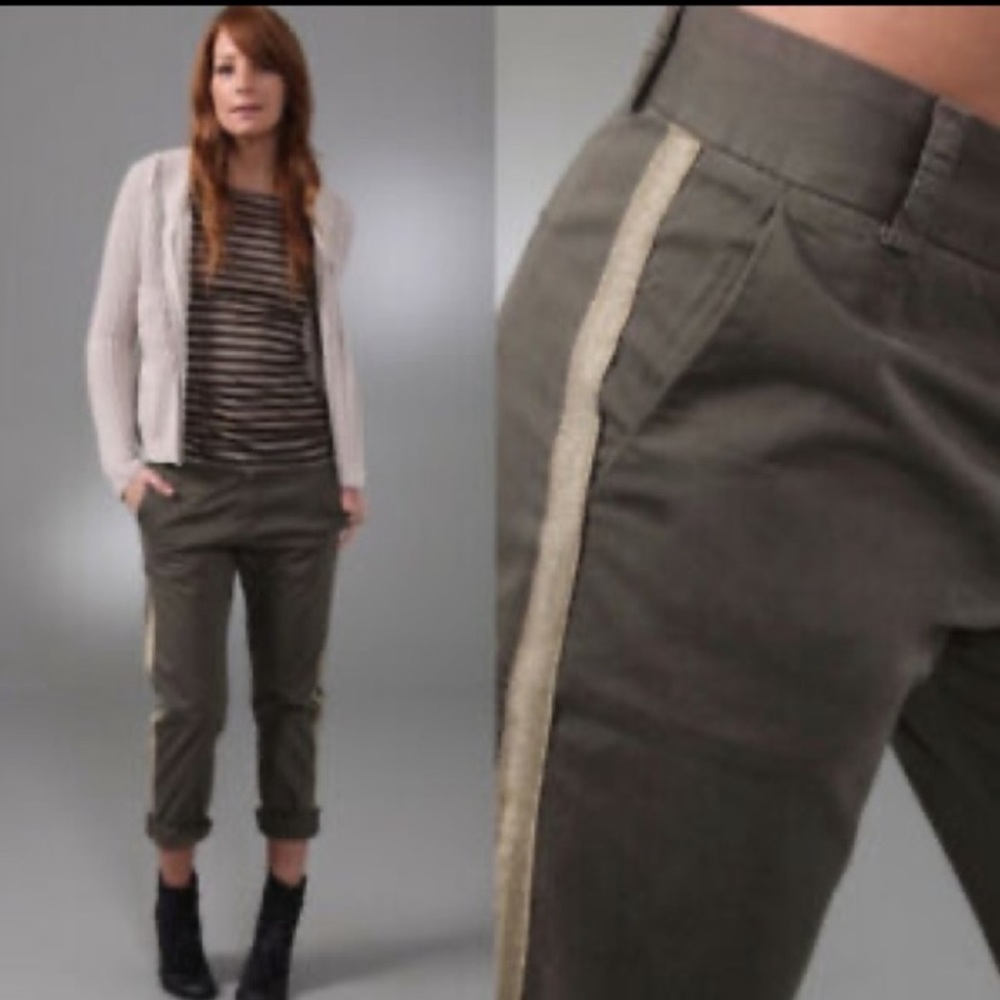 Current Elliott The Tux Captain Trouser in Manatee